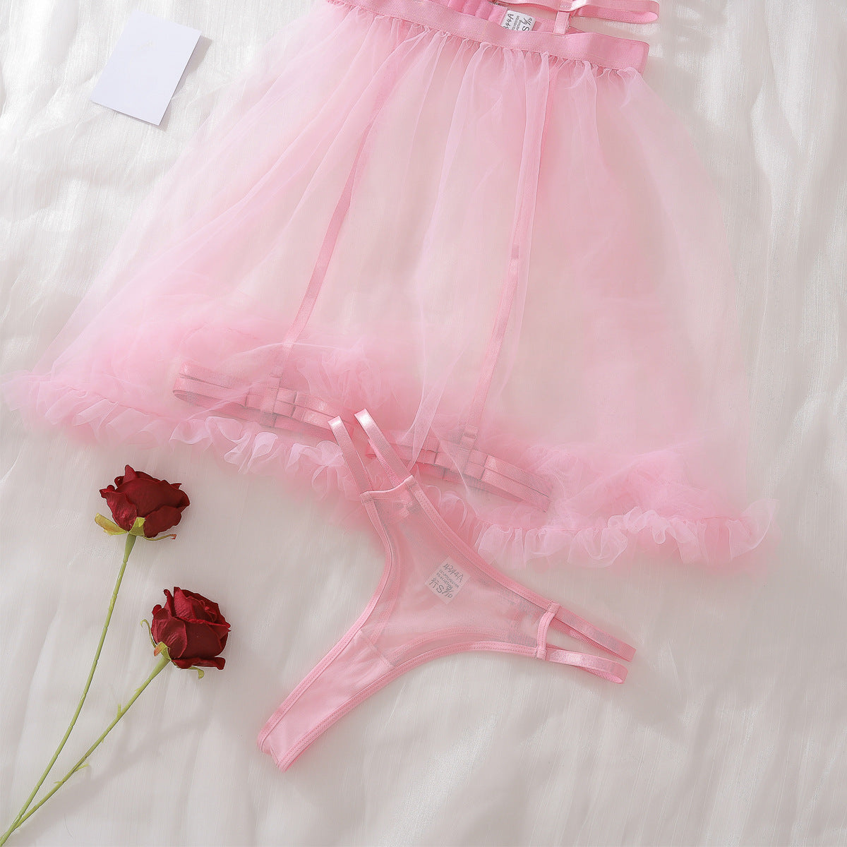 Sweetheart Furry Lingerie Set